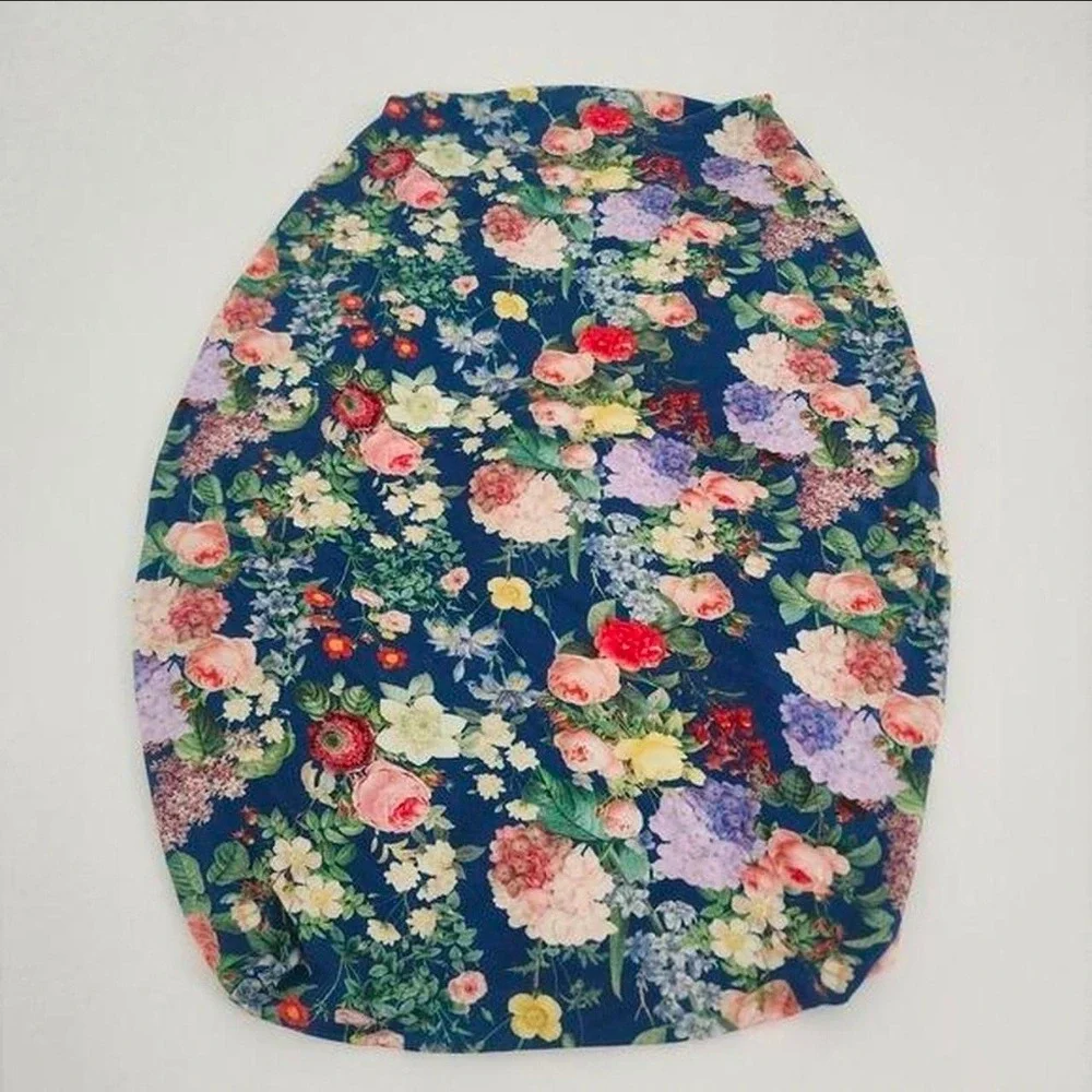 Posh Peanut Floral Bamboo Viscose Baby Changing Pad Cover